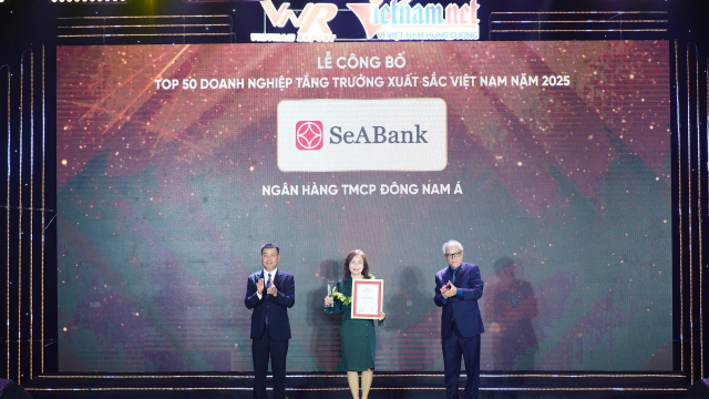 SeABank tăng 173 bậc trong bảng xếp hạng FAST500